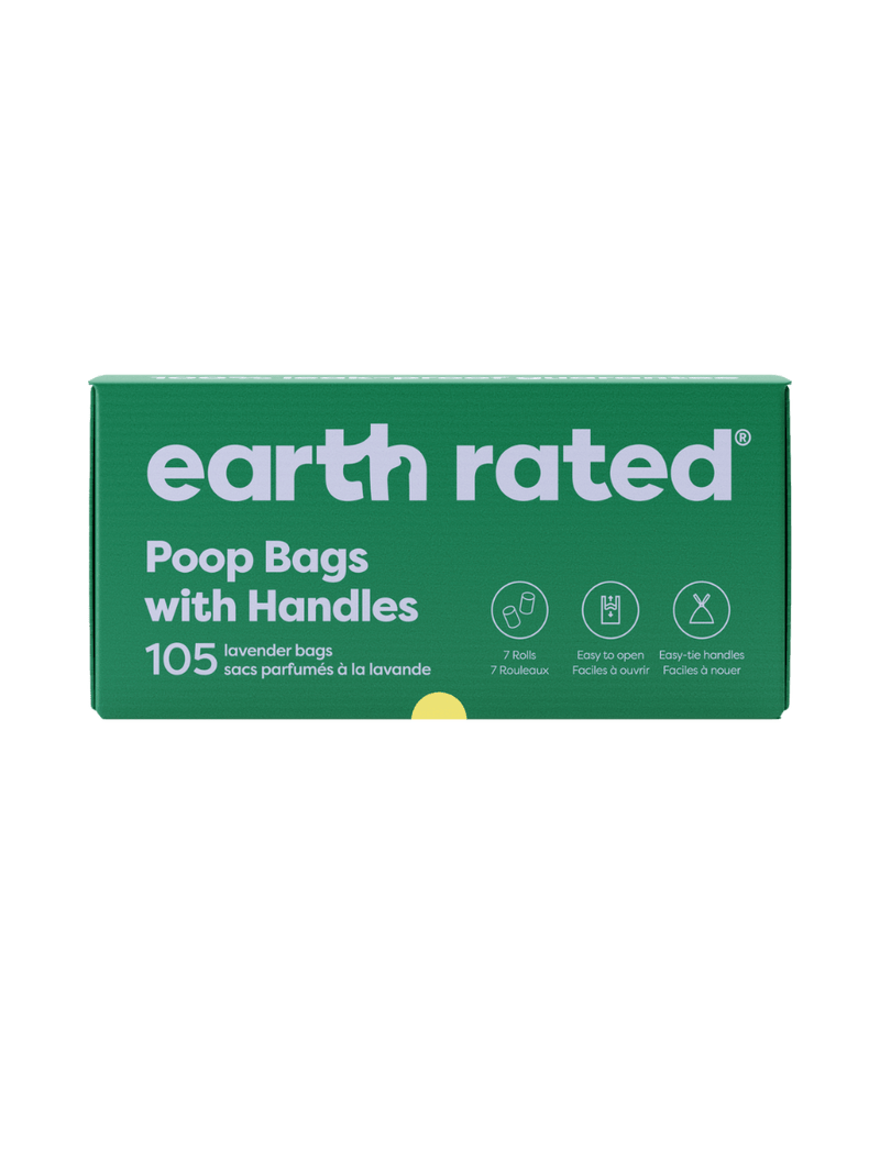 Dog Poop Bags With Handles on a Roll M3