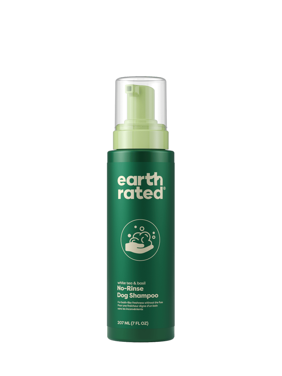 No-Rinse Dog Shampoo - Waterless Foam Cleanser For All Coats E1